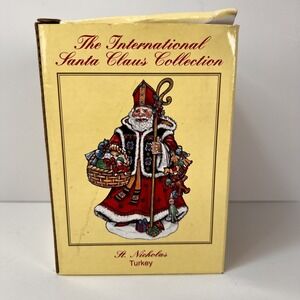 The International Santa Claus Collection ST. NICHOLAS TURKEY  Christmas Decor